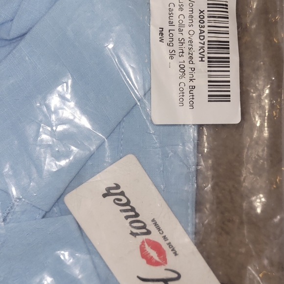 Button down blouse collar shirt - Picture 2 of 2